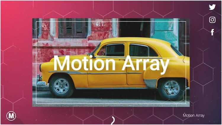New Elegant Slideshow: After Effects Templates
