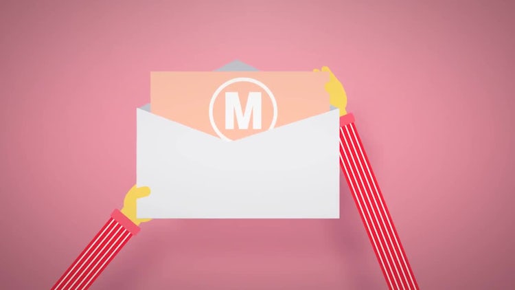 Logo Reveal by Mail: After Effects Templates