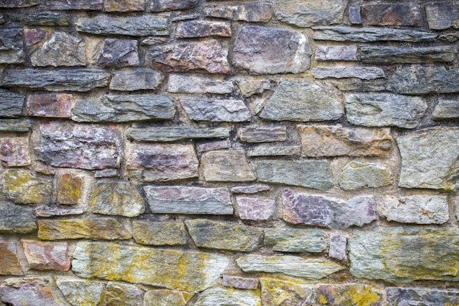 Gray Stone Brick Wall Background - Stock Photos | Motion Array