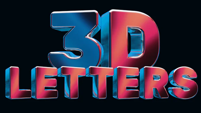 Stock Motion Graphics Animated Letters | Motion Array