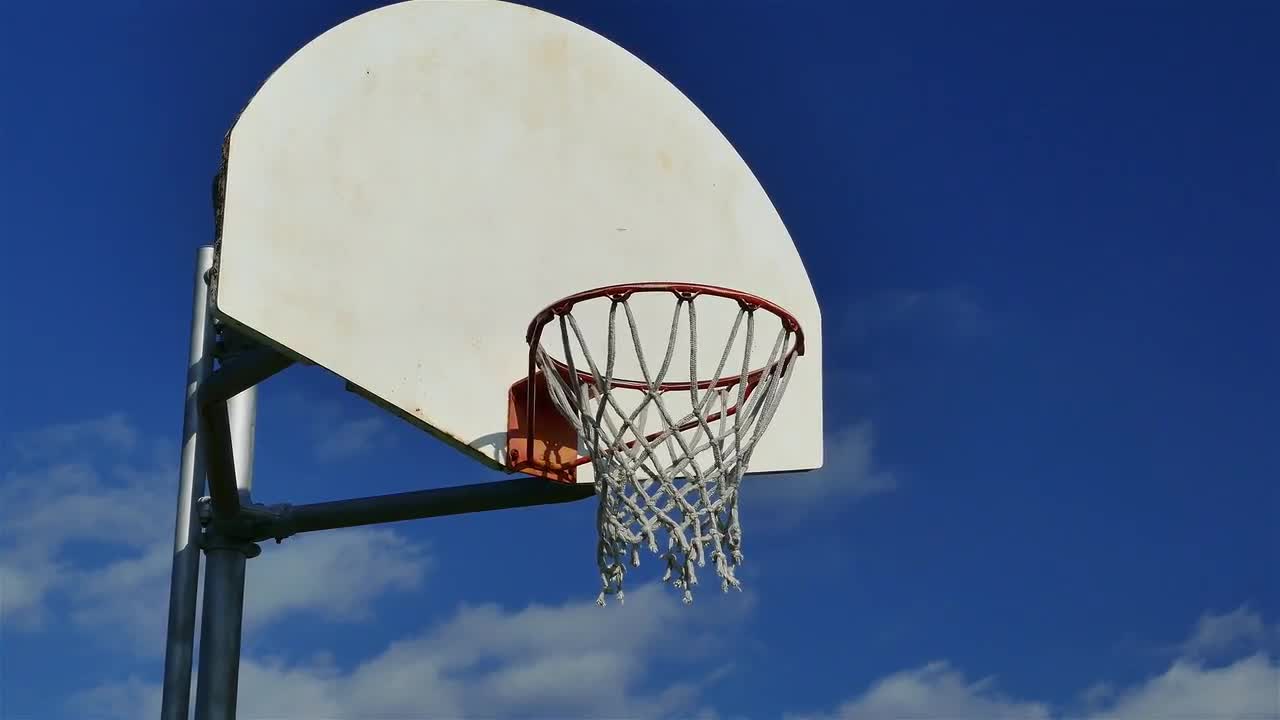 Basketball Ball Hoop - Stock Video | Motion Array