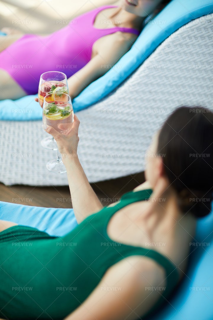 Toasting With Cocktails: Stock Photos