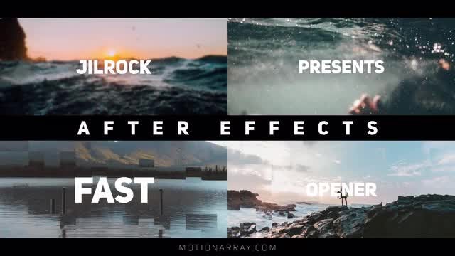 Clean Rhythmic Opener: After Effects Templates