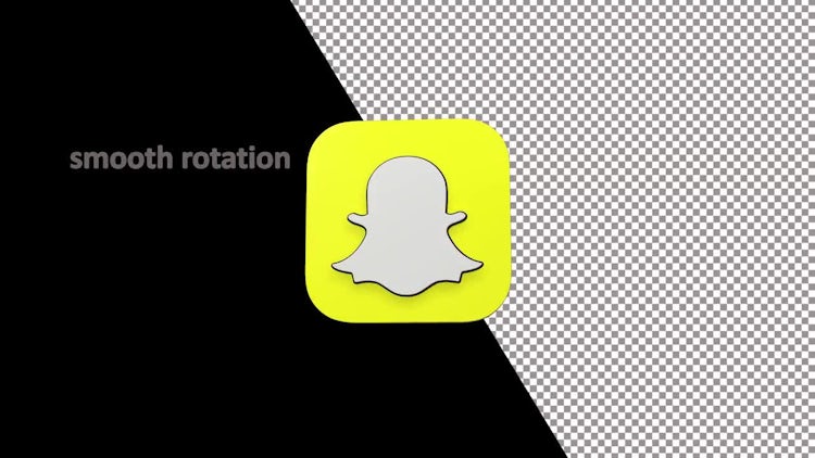 SnapChat logo - Stock Motion Graphics | Motion Array
