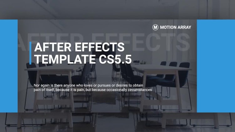 Modern Promo Slideshow: After Effects Templates