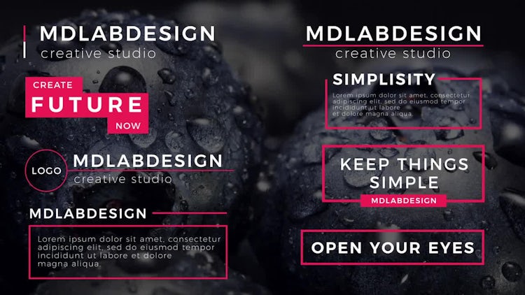 Titles: After Effects Templates