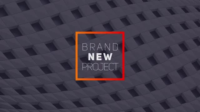 Geometric Unique Titles: Premiere Pro Templates