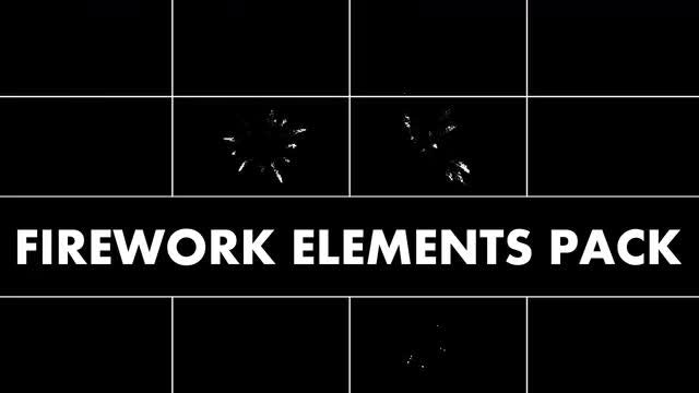 Firework Elements Pack: Stock Motion Graphics