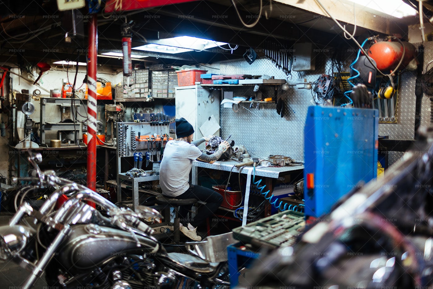 Repairing Carburetor - Stock Photos | Motion Array