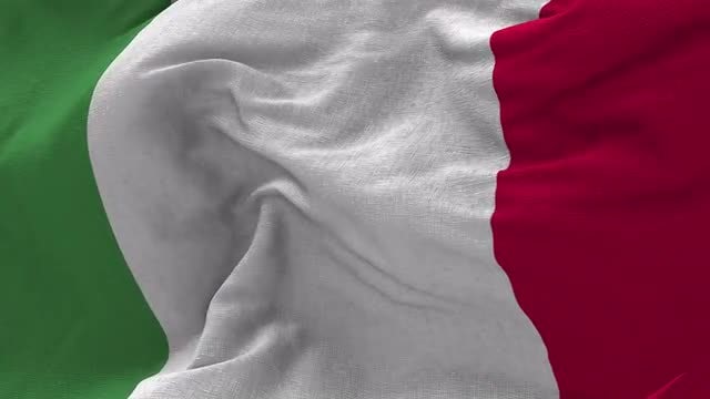 Italian Flag Animation: Stock Motion Graphics