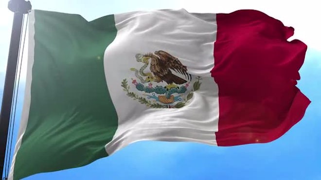 Mexico Flag Animation - Stock Motion Graphics | Motion Array