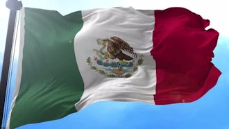 Mexico Flag Animation: Motion Graphics