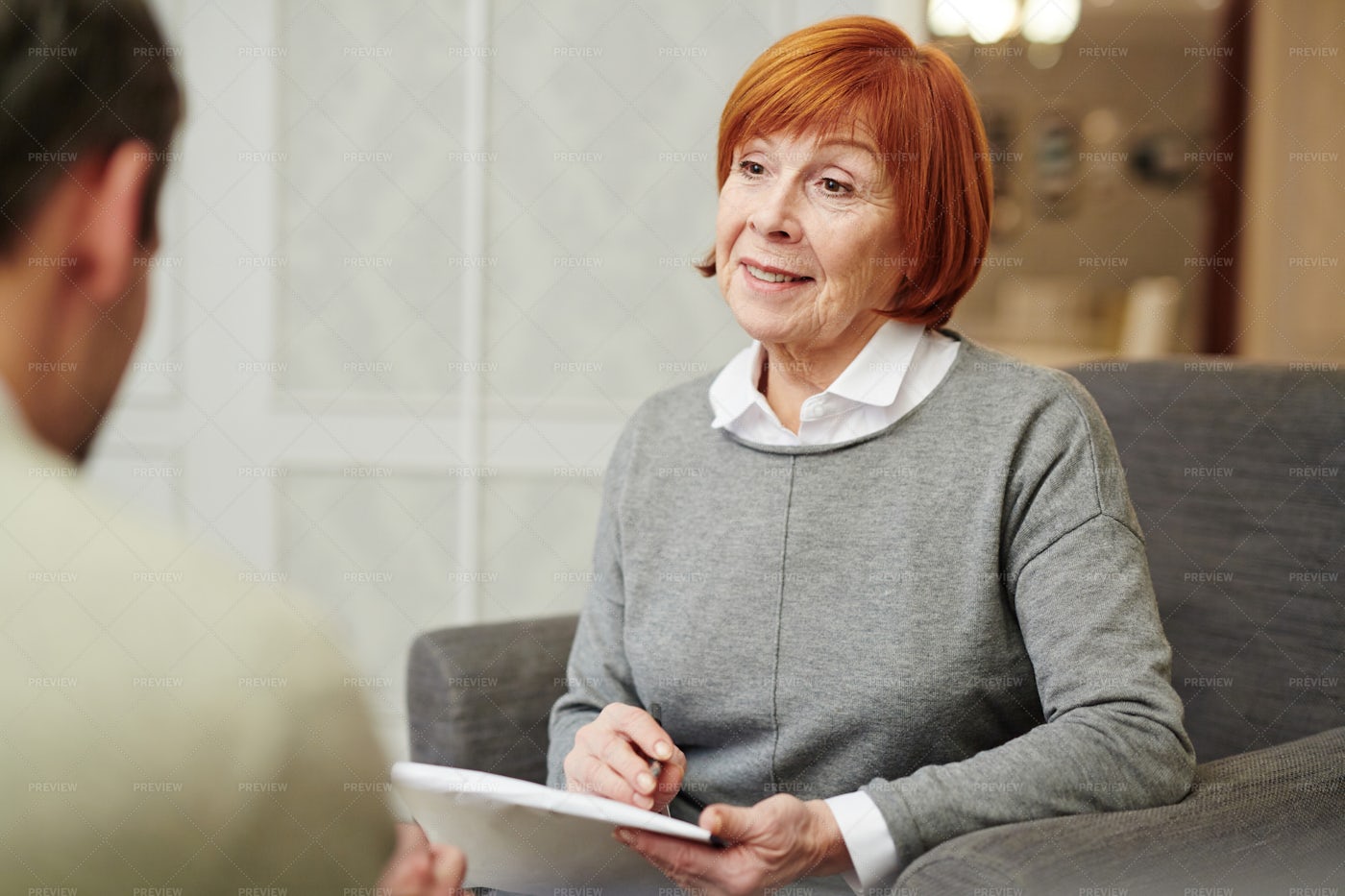 Listening To Patient: Stock Photos