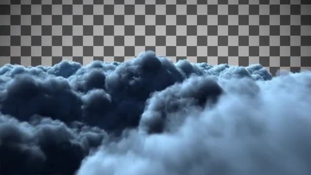 Night Clouds: Stock Motion Graphics