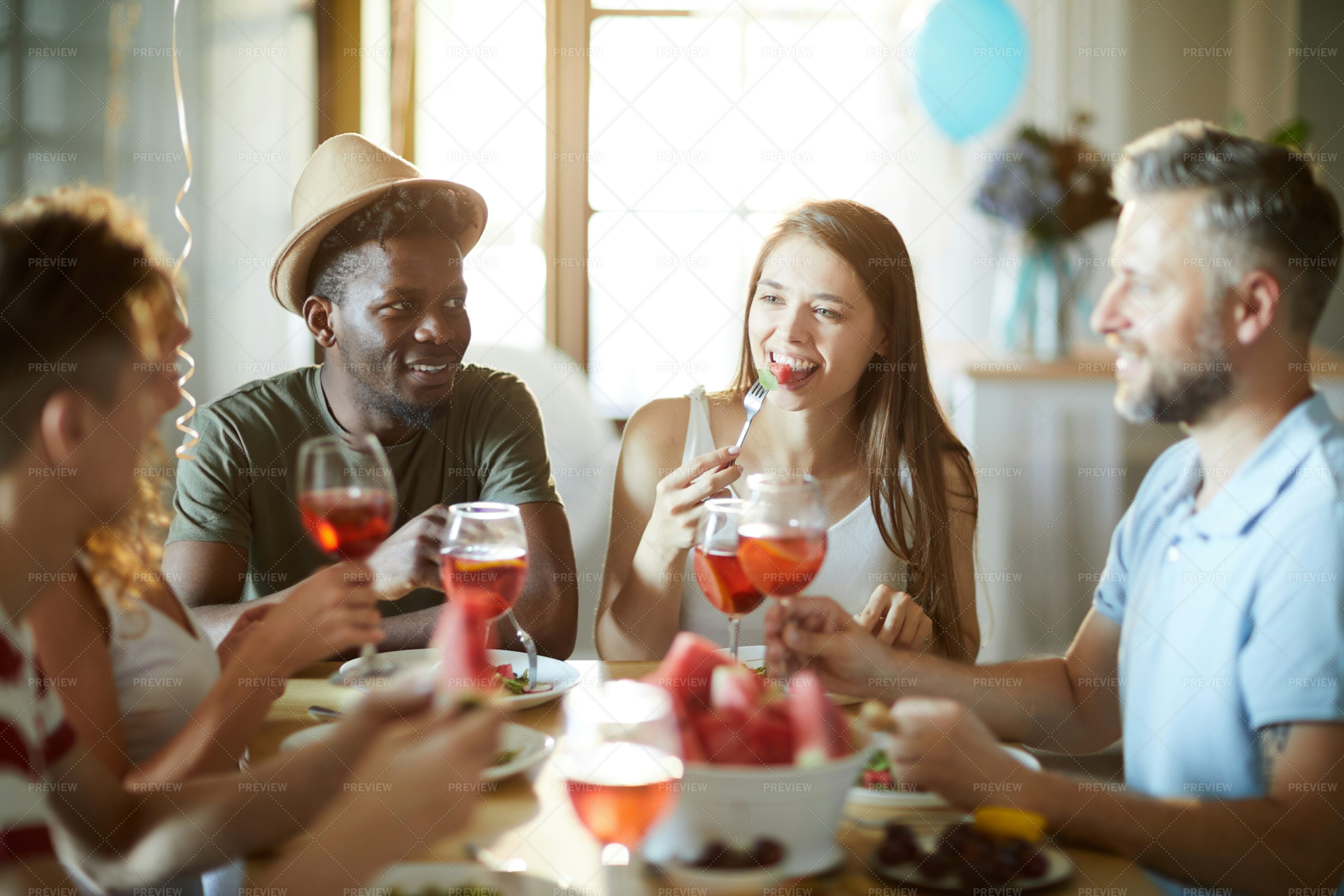 enjoying-food-stock-photos-motion-array