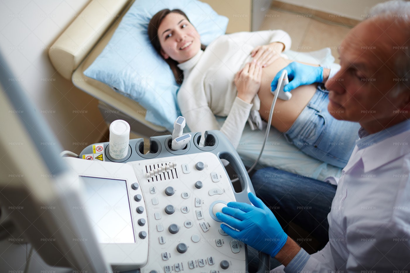 Ultrasound Exam - Stock Photos | Motion Array