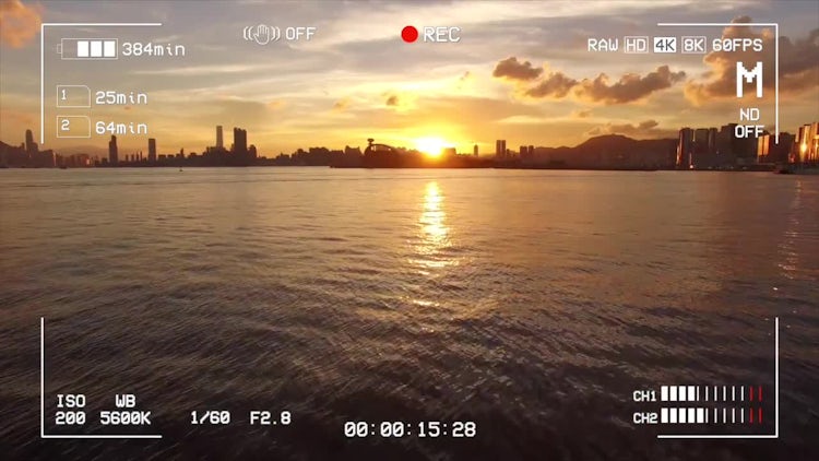 Camera Recording Screen: Stock Motion Graphics