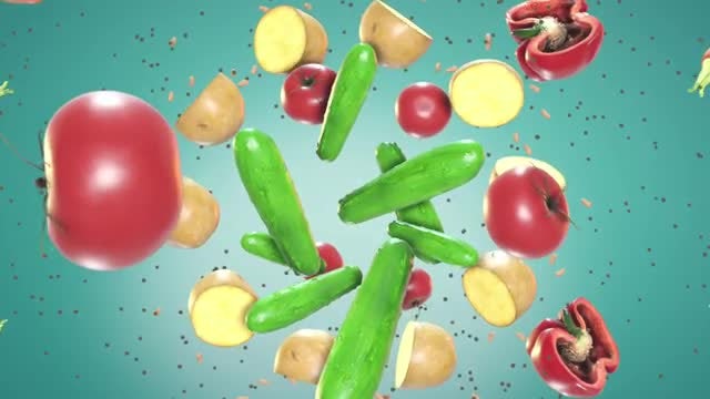 Food In Motion: Stock Motion Graphics