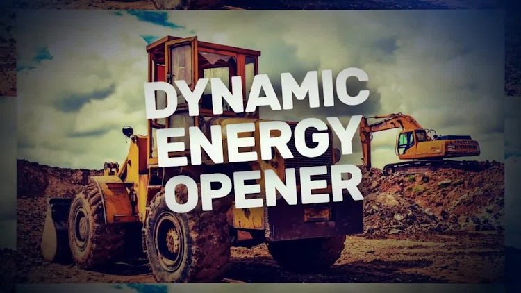 Dynamic Energetic Opener: After Effects Templates