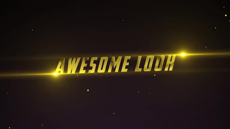 Epic Cinematic Titles: After Effects Templates