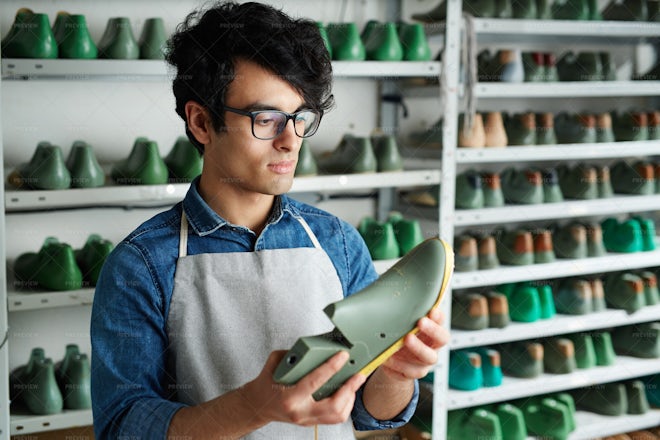 Cobbler Working - Stock Photos | Motion Array