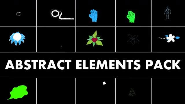 Abstract Elements Pack: Stock Motion Graphics