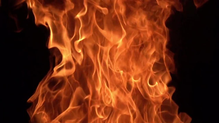 Slow Mo Fire: Stock Video