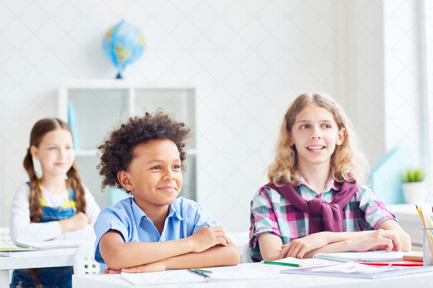 Happy Learners - Stock Photos 