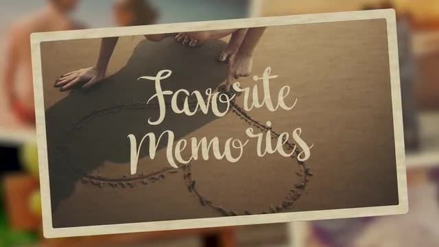 Favorite Memories: Premiere Pro Templates