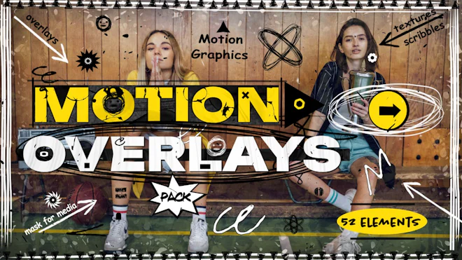 Stock Motion Graphics Overlays | Motion Array