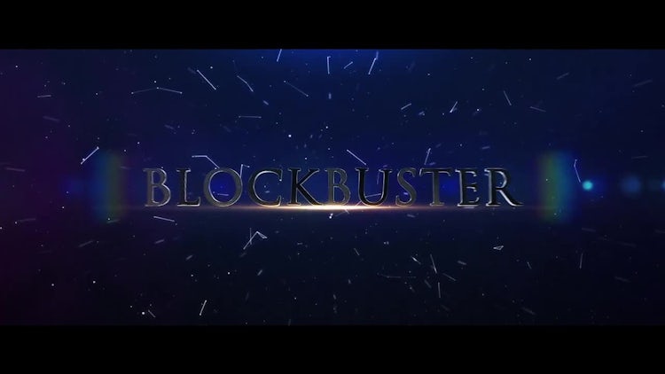 Blockbuster Epic Trailer: After Effects Templates