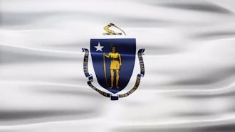 Massachusetts Flag: Motion Graphics
