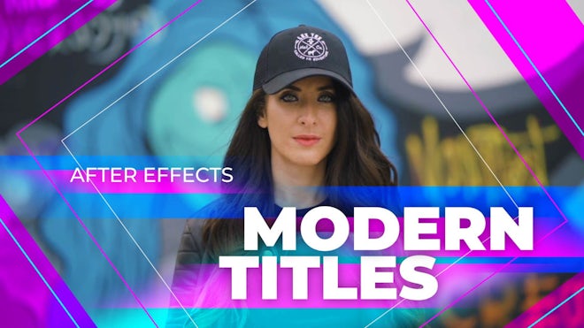 Colorful Full-Screen Titles Freebies template preview