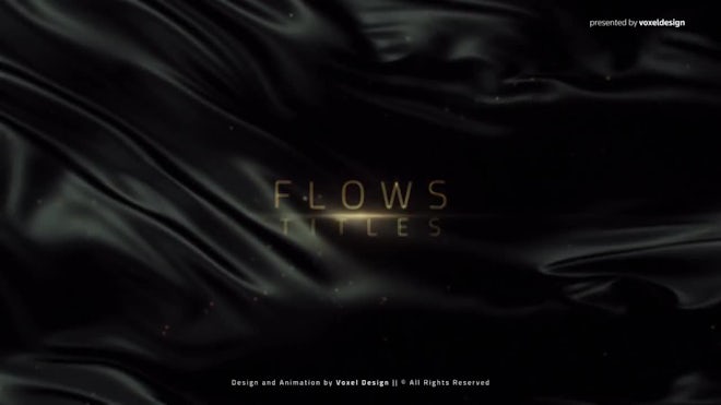 Flows Titles Freebies template preview