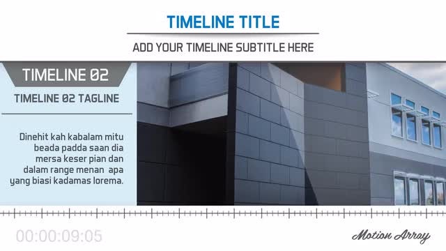 The Timeline: After Effects Templates