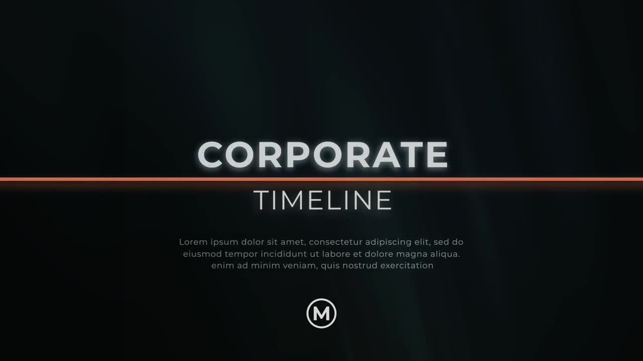 Corporate Timeline After Effects Templates Motion Array