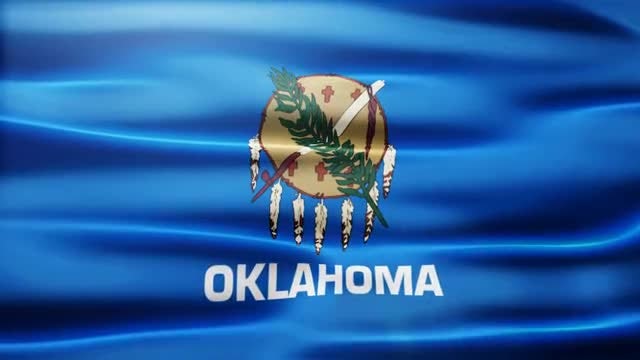 Oklahoma Flag: Stock Motion Graphics