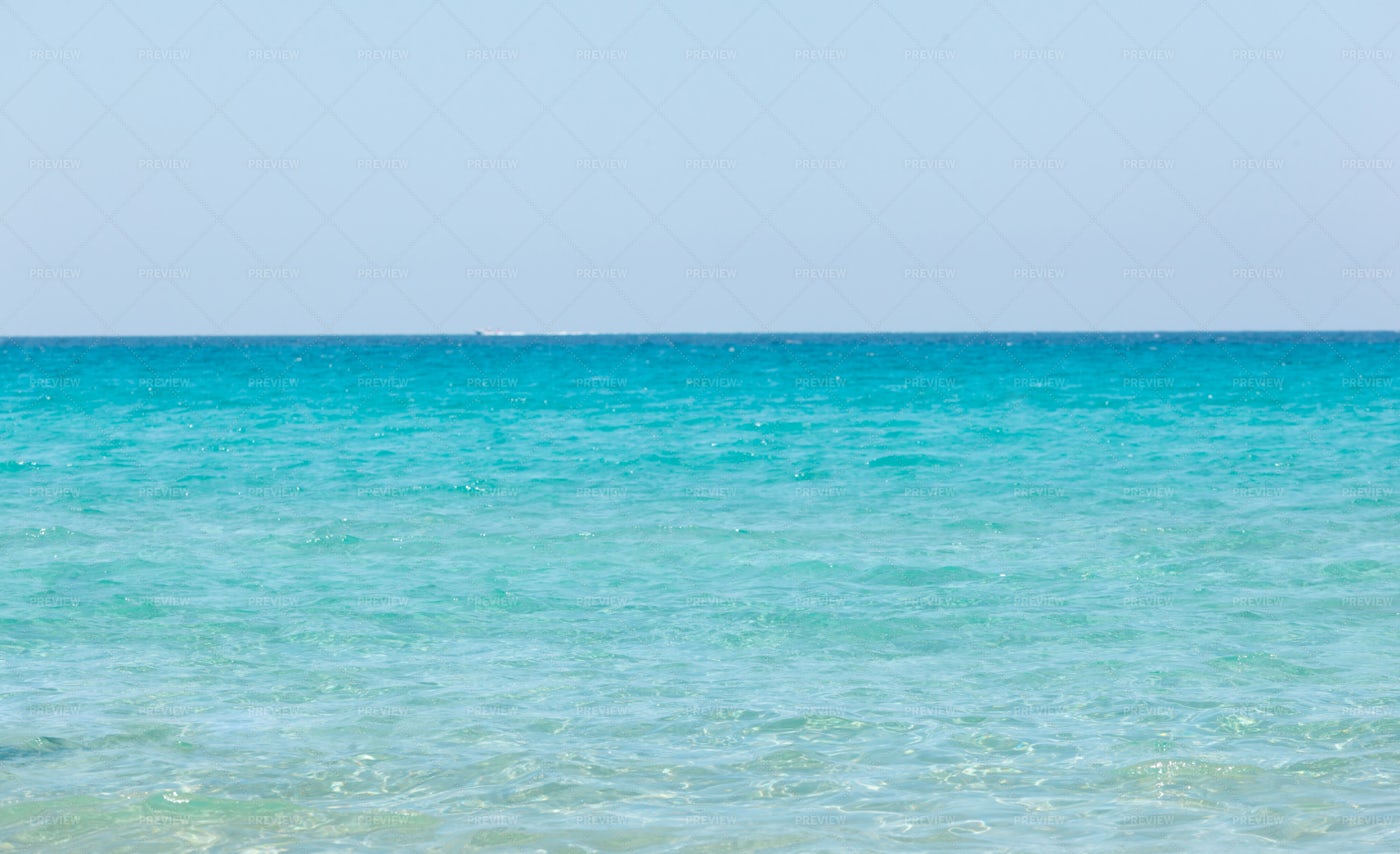 Beautiful Turquoise Sea: Stock Photos