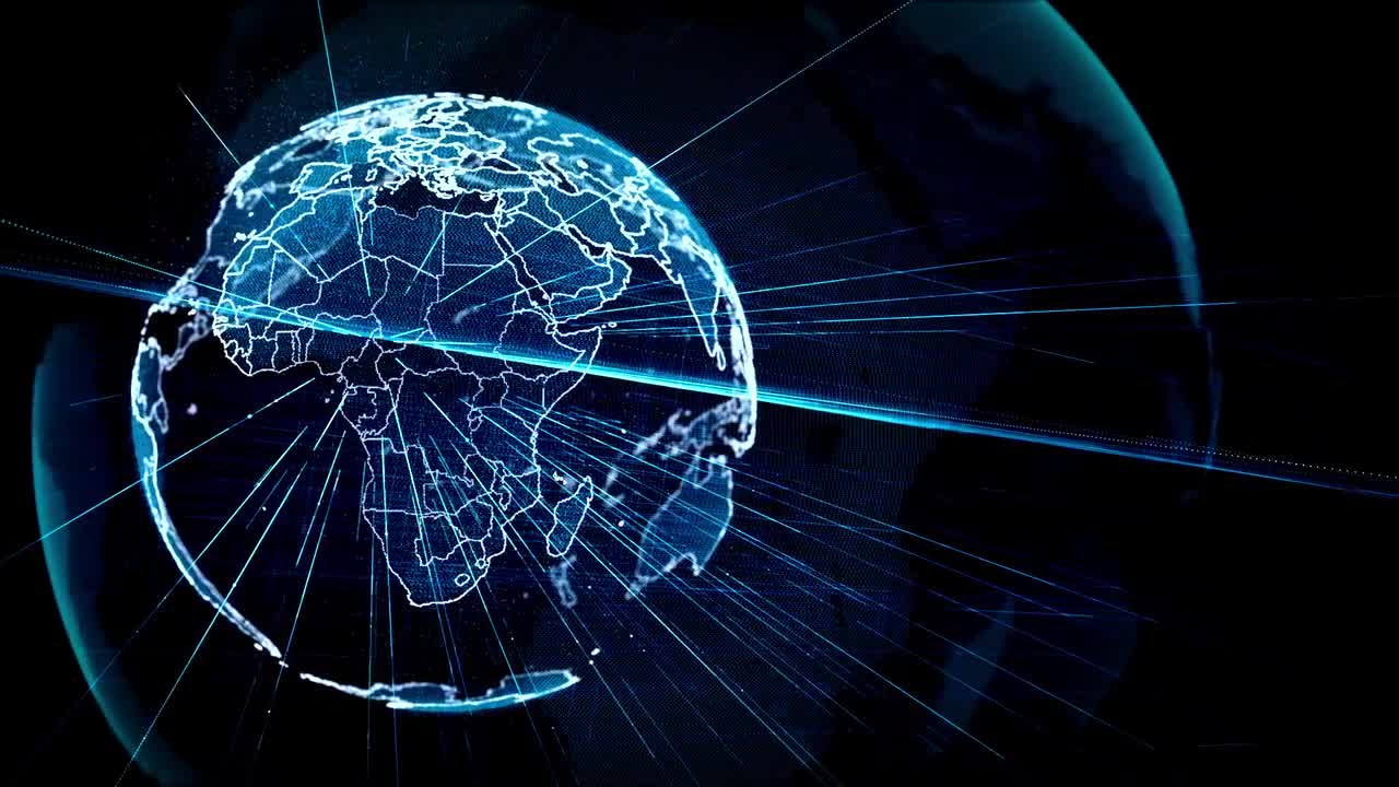 Globe With Structure Stock Motion Graphics Motion Array