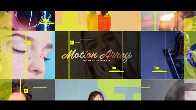 Photo Logo Opener Freebies template preview