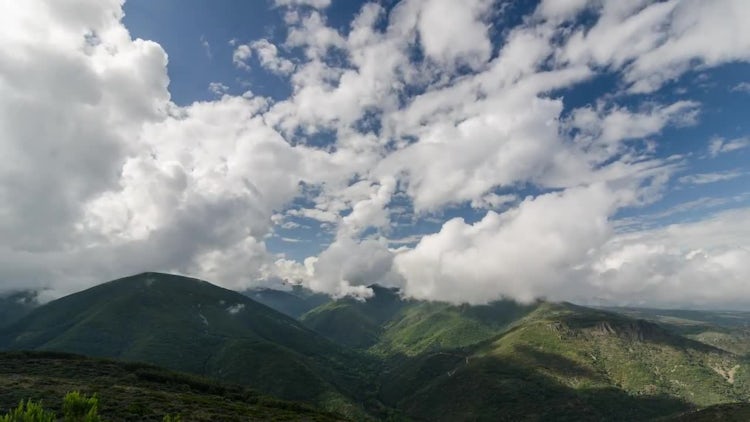 Green Mountains Timelapse 2: Stock Video
