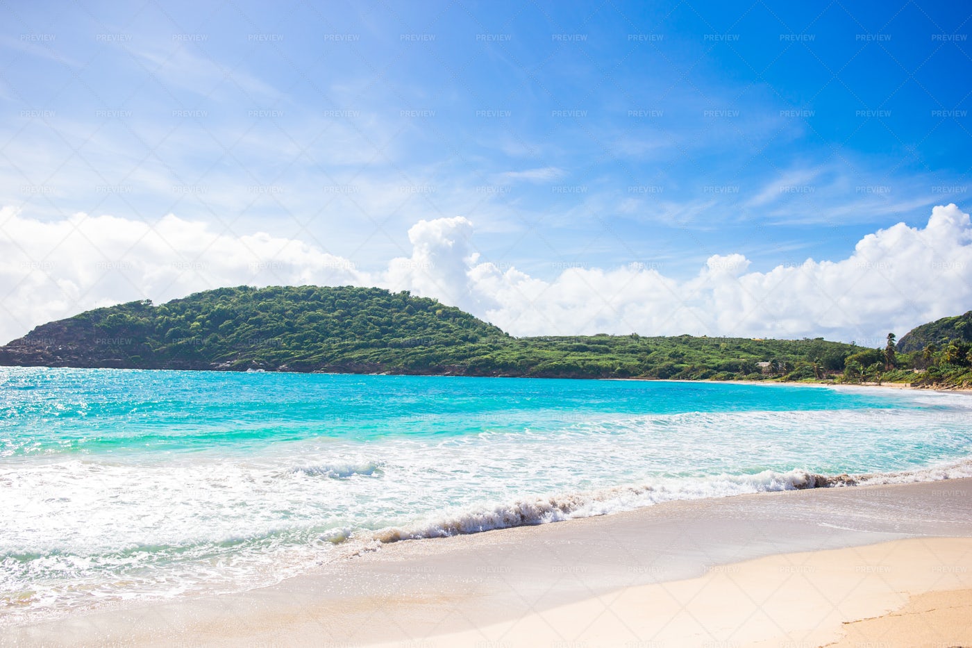 Beautiful Caribbean Beach: Stock Photos