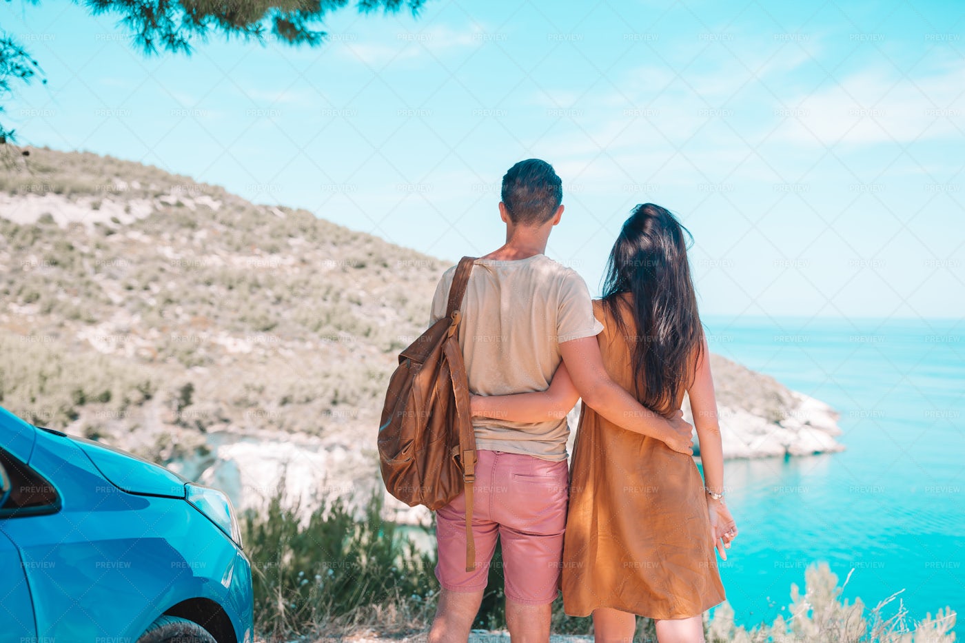 Couple Enjoying The View: Stock Photos