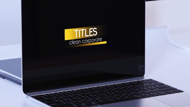 Corporate Titles Freebies template preview
