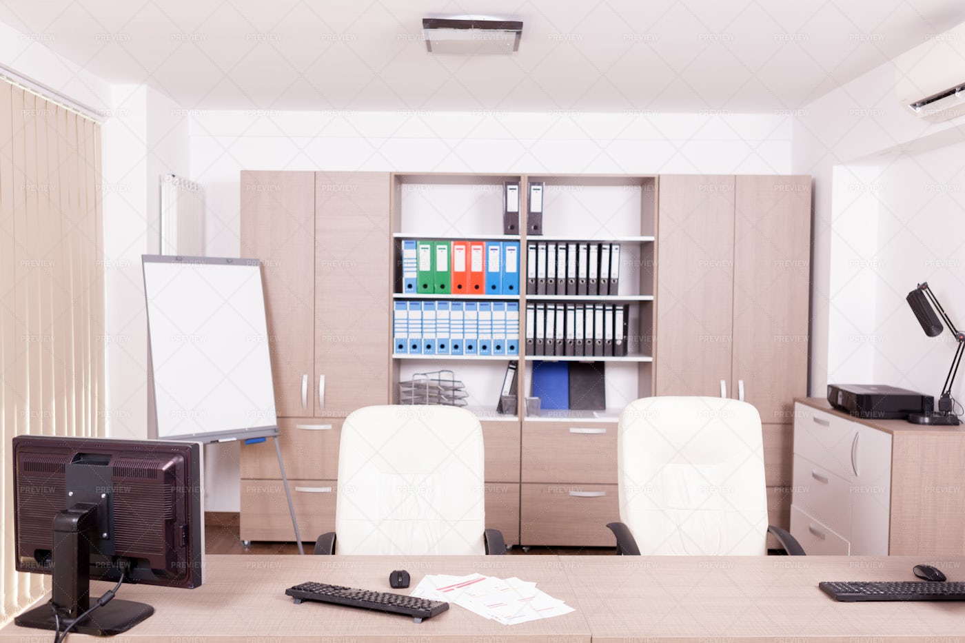 An Empty Modern Office: Stock Photos