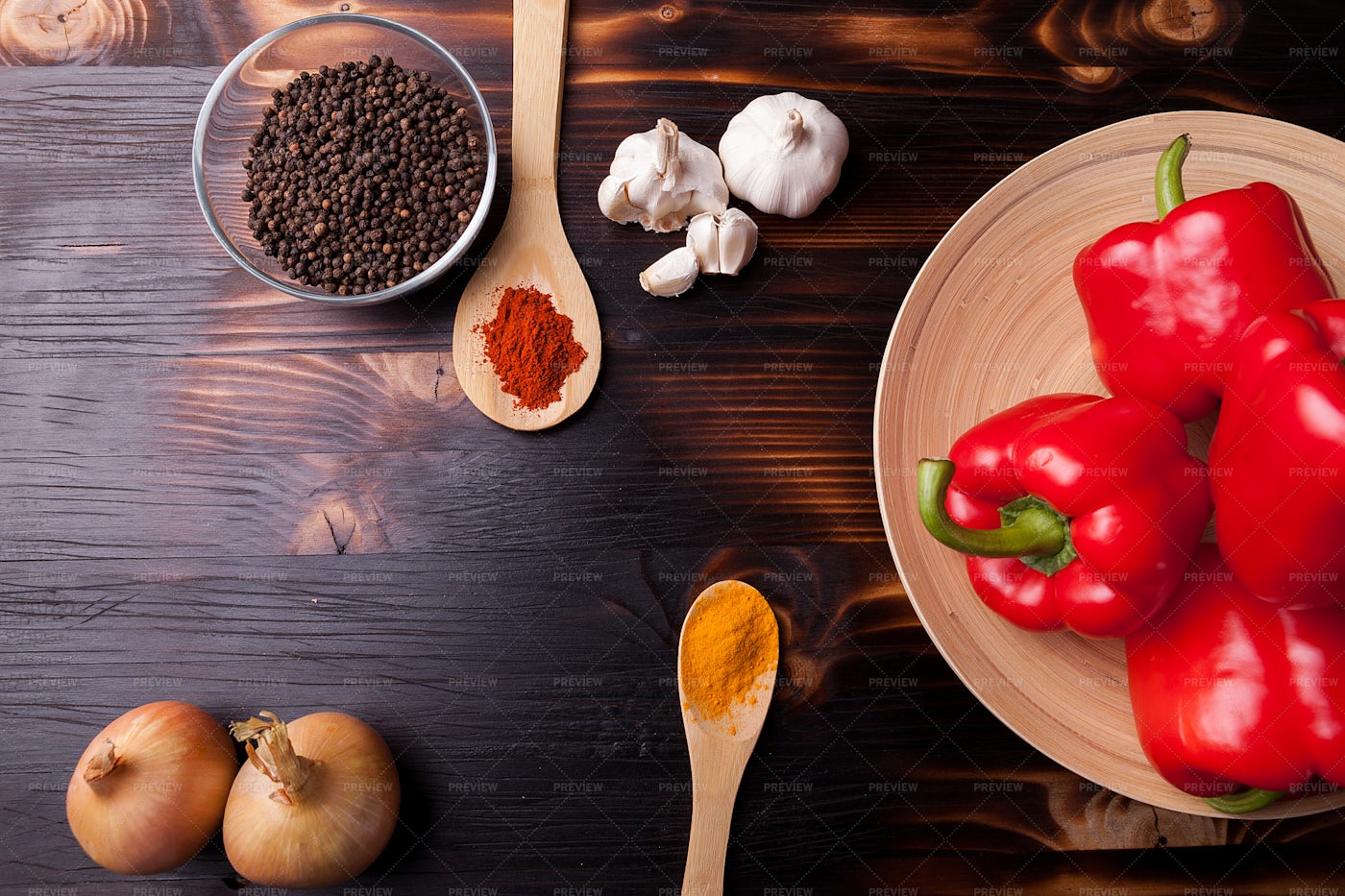 Spices And Seasonings: Stock Photos