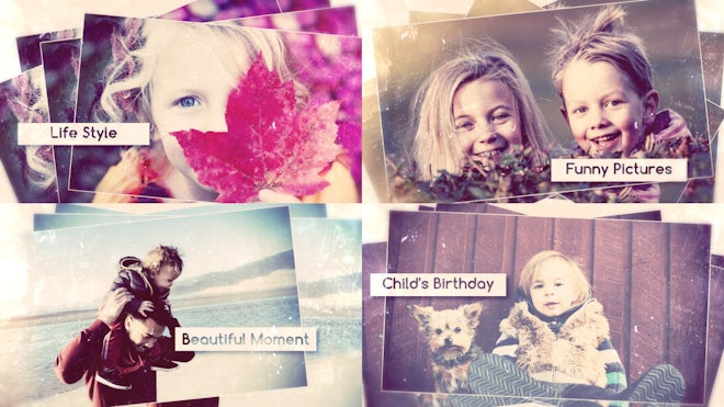 Happy Slideshow Freebies template preview