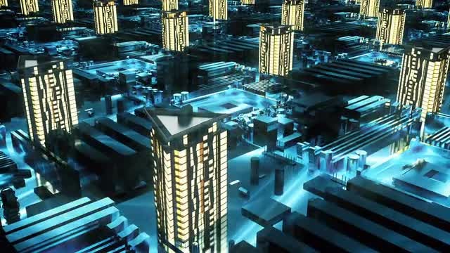 Cyber City: Stock Motion Graphics
