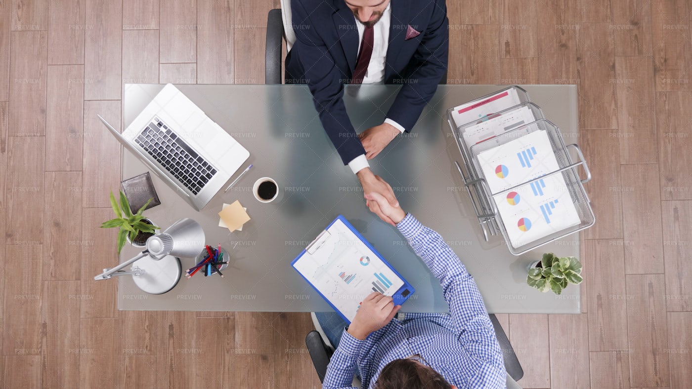 Two Businessmen Shaking Hands: Stock Photos