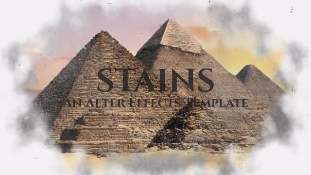 Stains: After Effects Templates